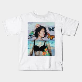 Portrait of Selena Quintanilla Kids T-Shirt